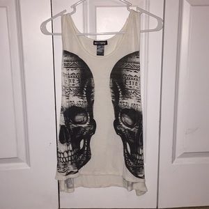 Aztec Skull Tank